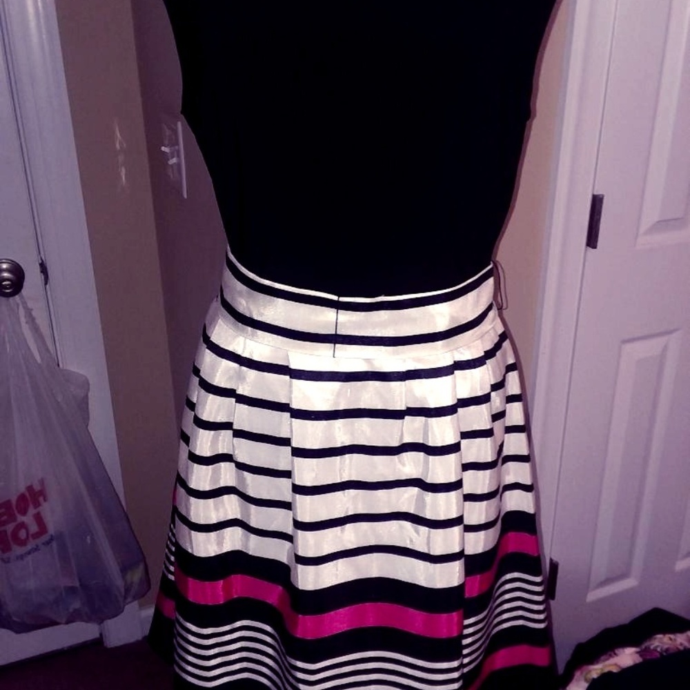 Dress, Christopher & Banks, Black and Whiite